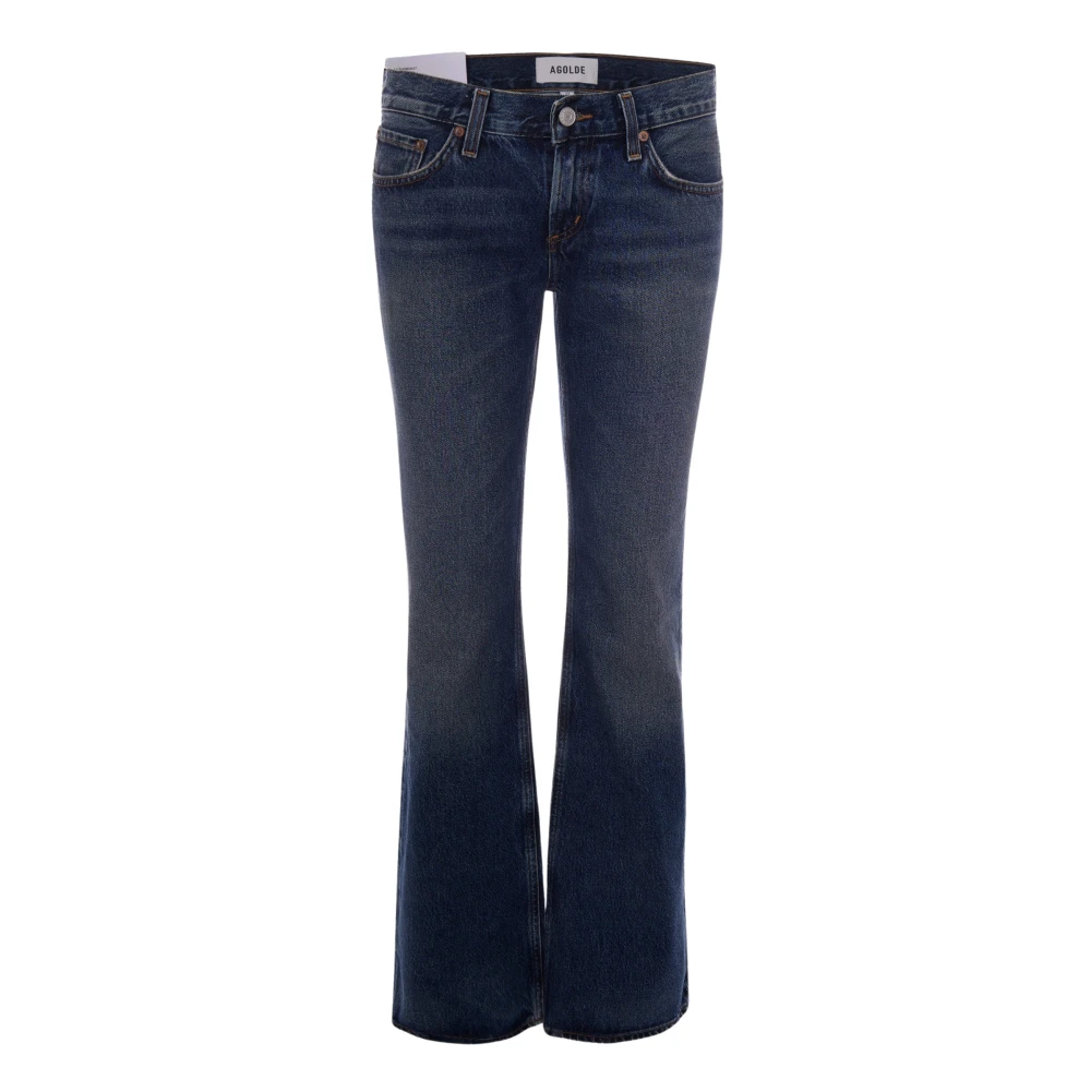 Agolde Blue Flare Jeans, Female, W28, Flared Jeans