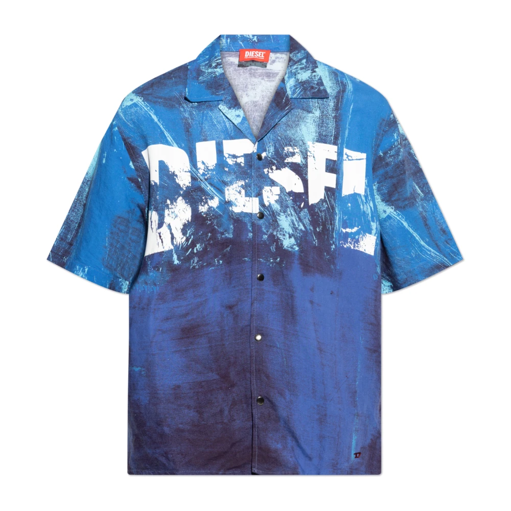 Shirts > Short Sleeve Shirts - - Diesel - Modalova