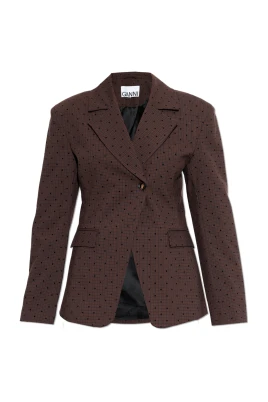 Flock Check Suiting Blazer