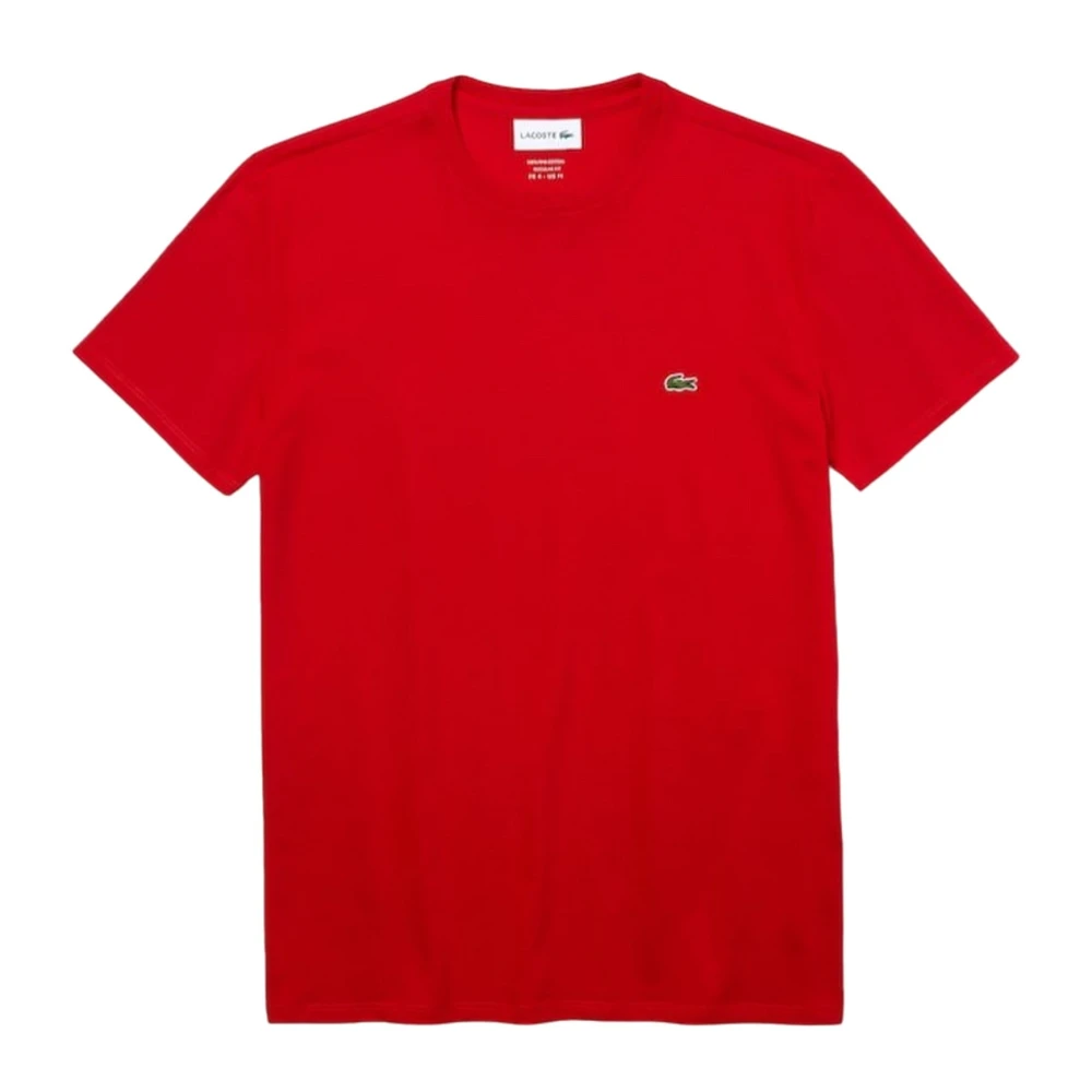 Lacoste Uomo Rosso - Magliette In Cotone - Tops - S