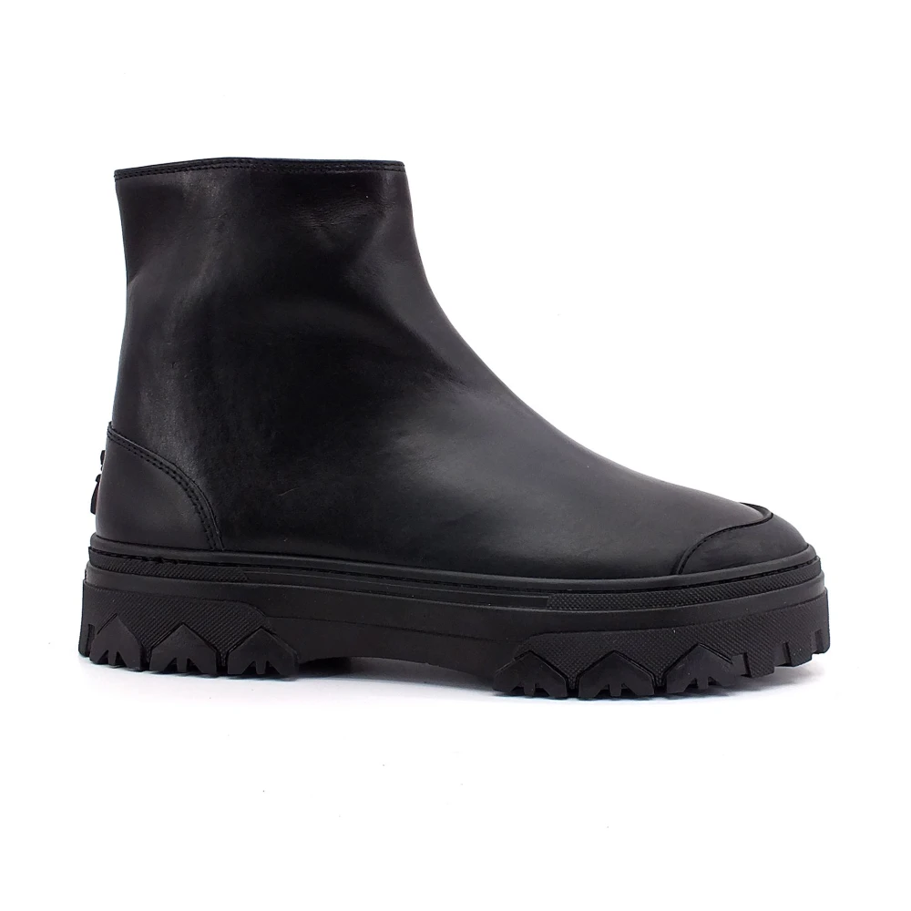 Patrizia Pepe Kvinno Svart Skor Dam, 39 Eu, Läder, Ankelboots