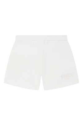 white-baby-logo-shorts