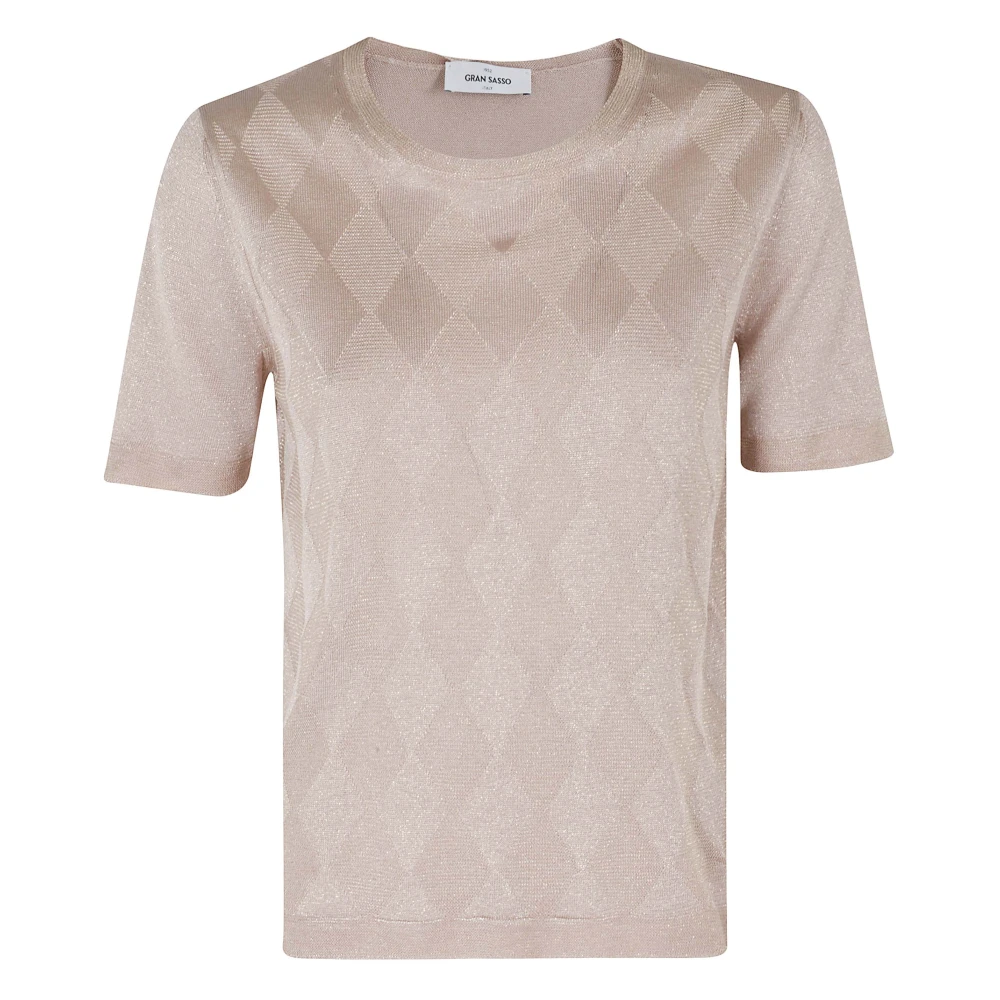 Gran Sasso Donna Beige - Maglione Girocollo - Knitwear - M