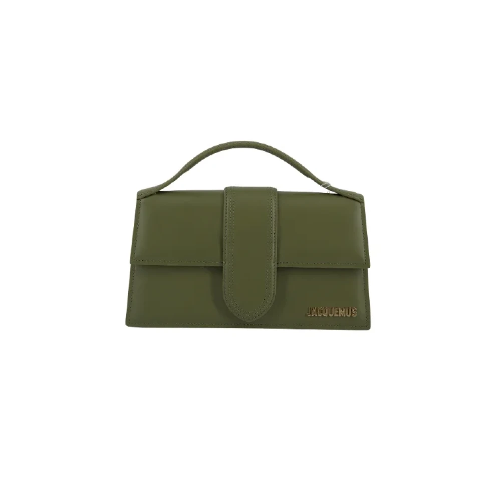 Jacquemus Pre-owned Leather handbags Green Dames