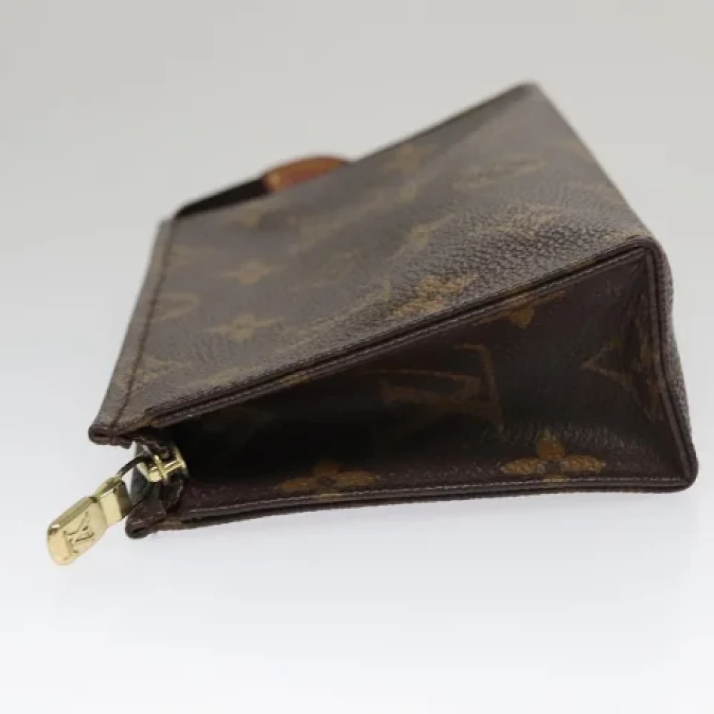 Louis Vuitton Vintage Pre-owned Canvas pouches Brown Dames