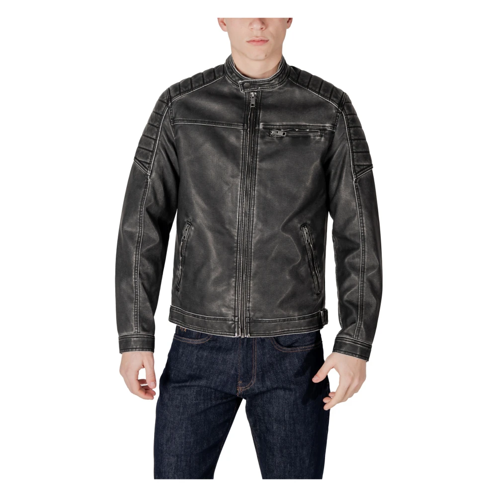 Jackets > Leather Jackets - - Jack & Jones - Modalova