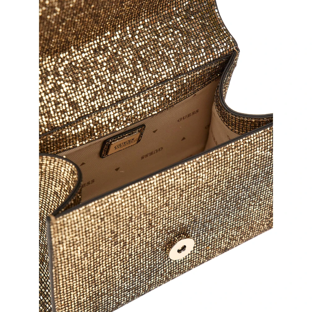 Guess Stijlvolle Crossbody Handtas Yellow Dames