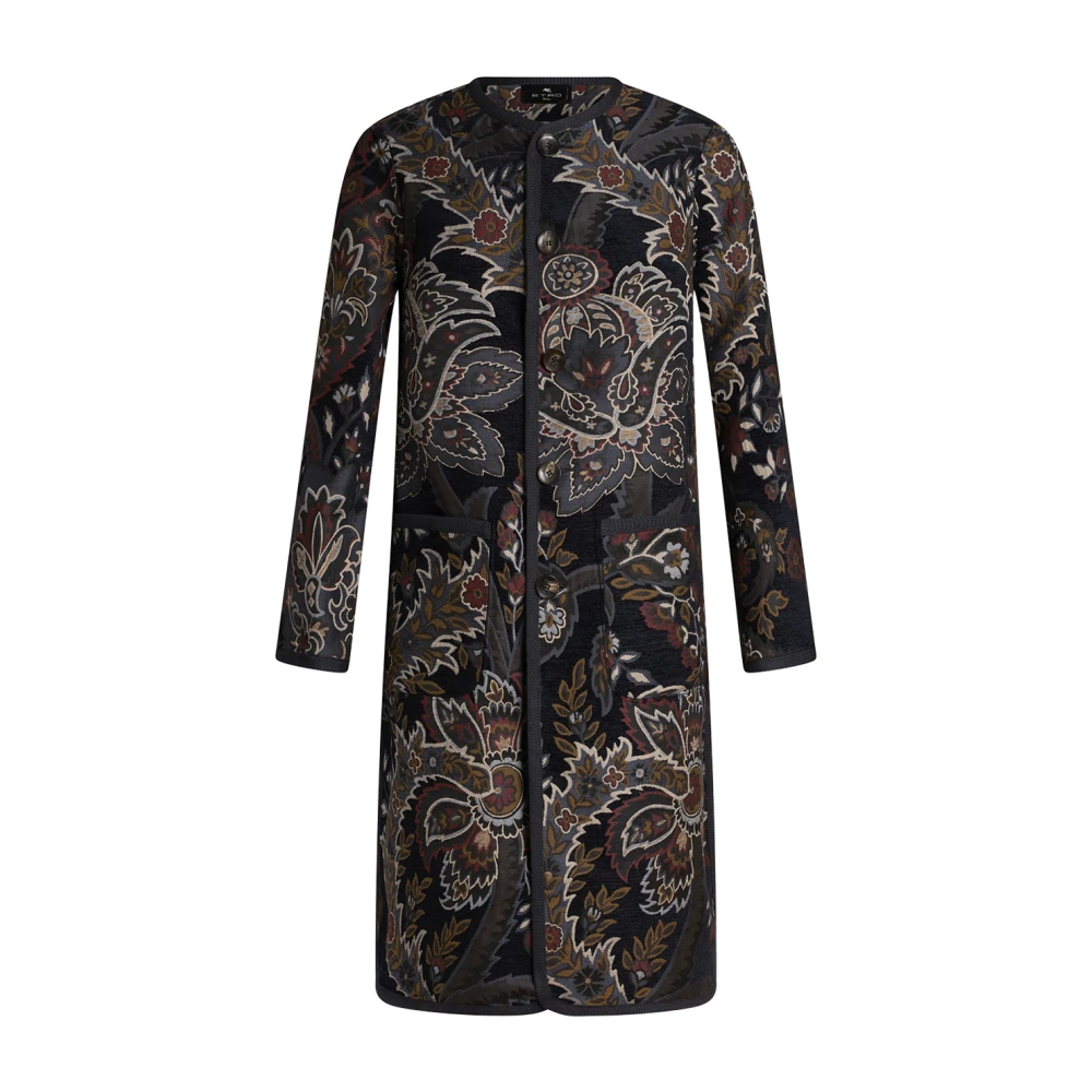 Coats > Single-Breasted Coats - - Etro - Modalova