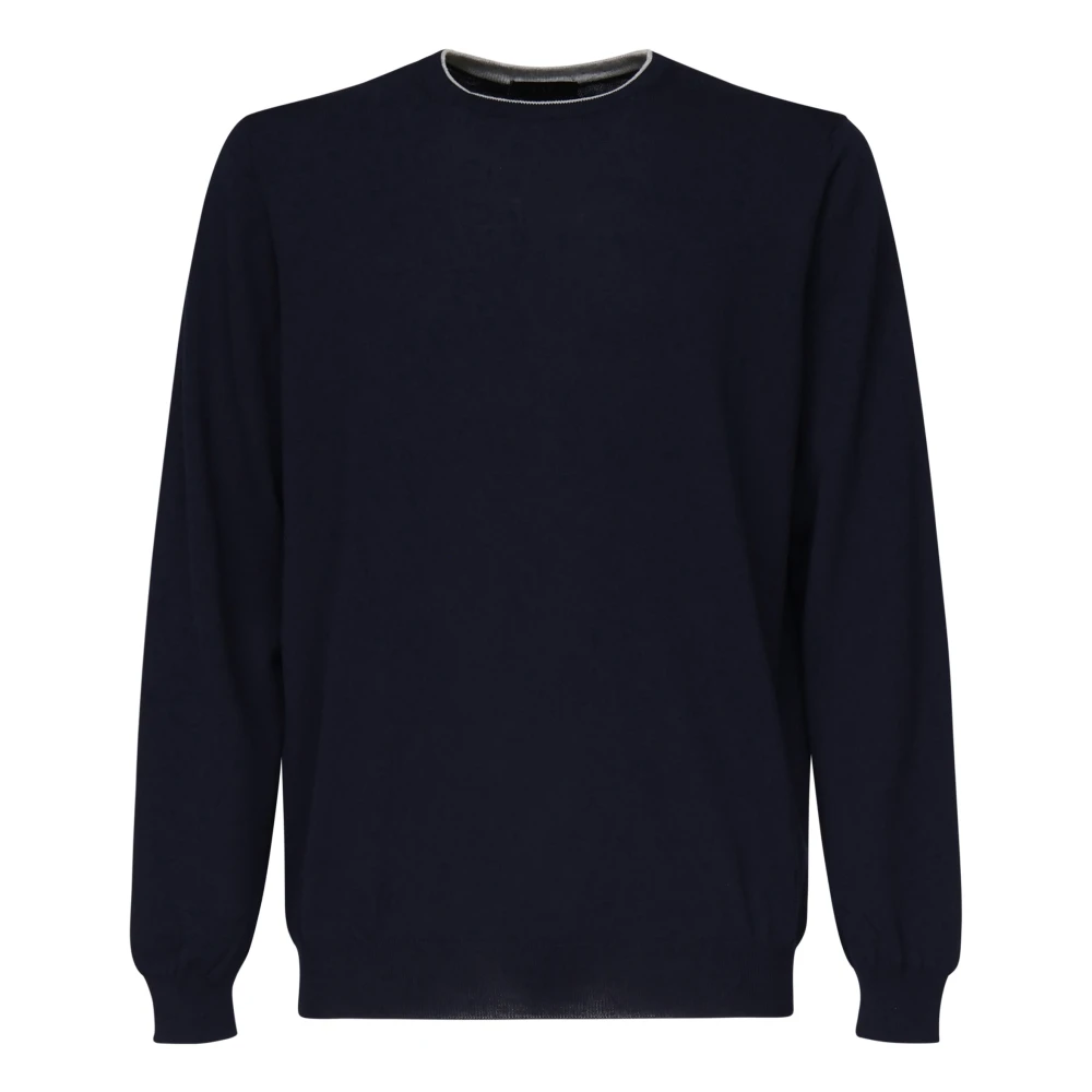 Fay Trui met Ribdetails Blue Heren
