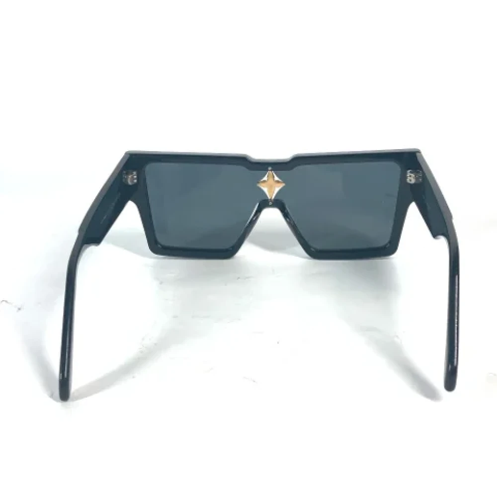 Louis Vuitton Vintage Pre-owned Fabric sunglasses Black Dames