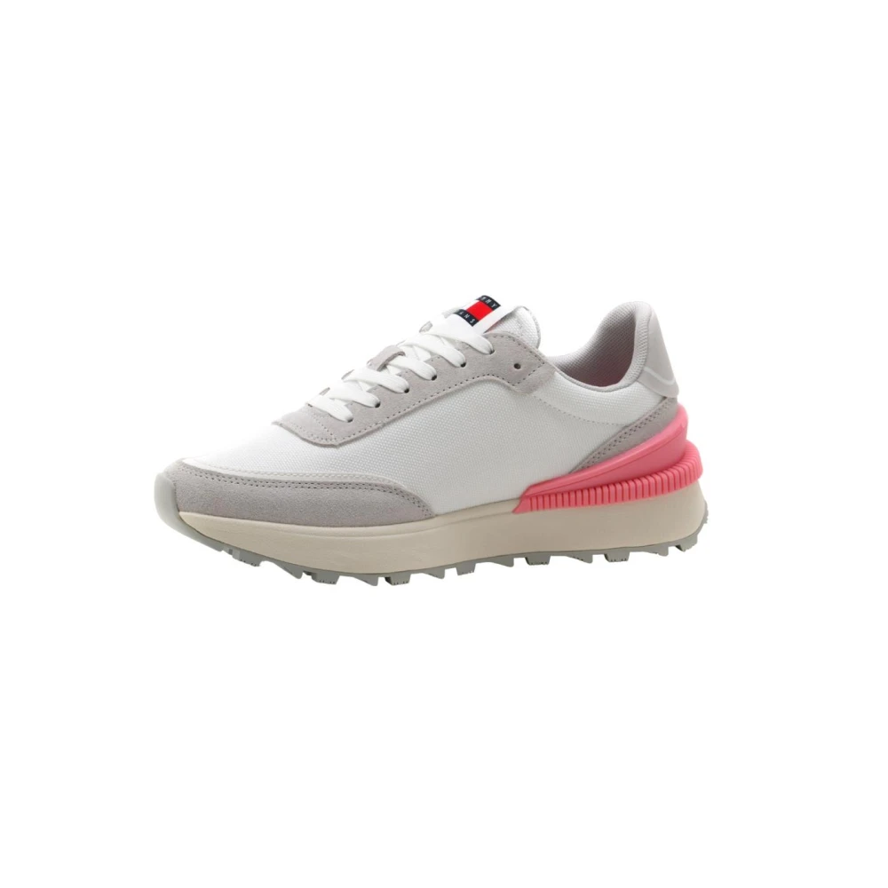 Tommy Hilfiger Women's White Tech Runner Sneakers