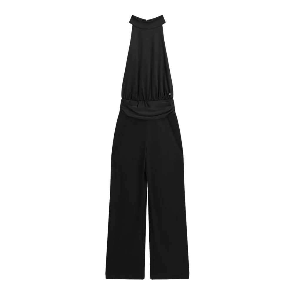 Guess Women's Black Halter-Neck Jumpsuit - Jumpsuits - L - Jumpsuits & Playsuits
