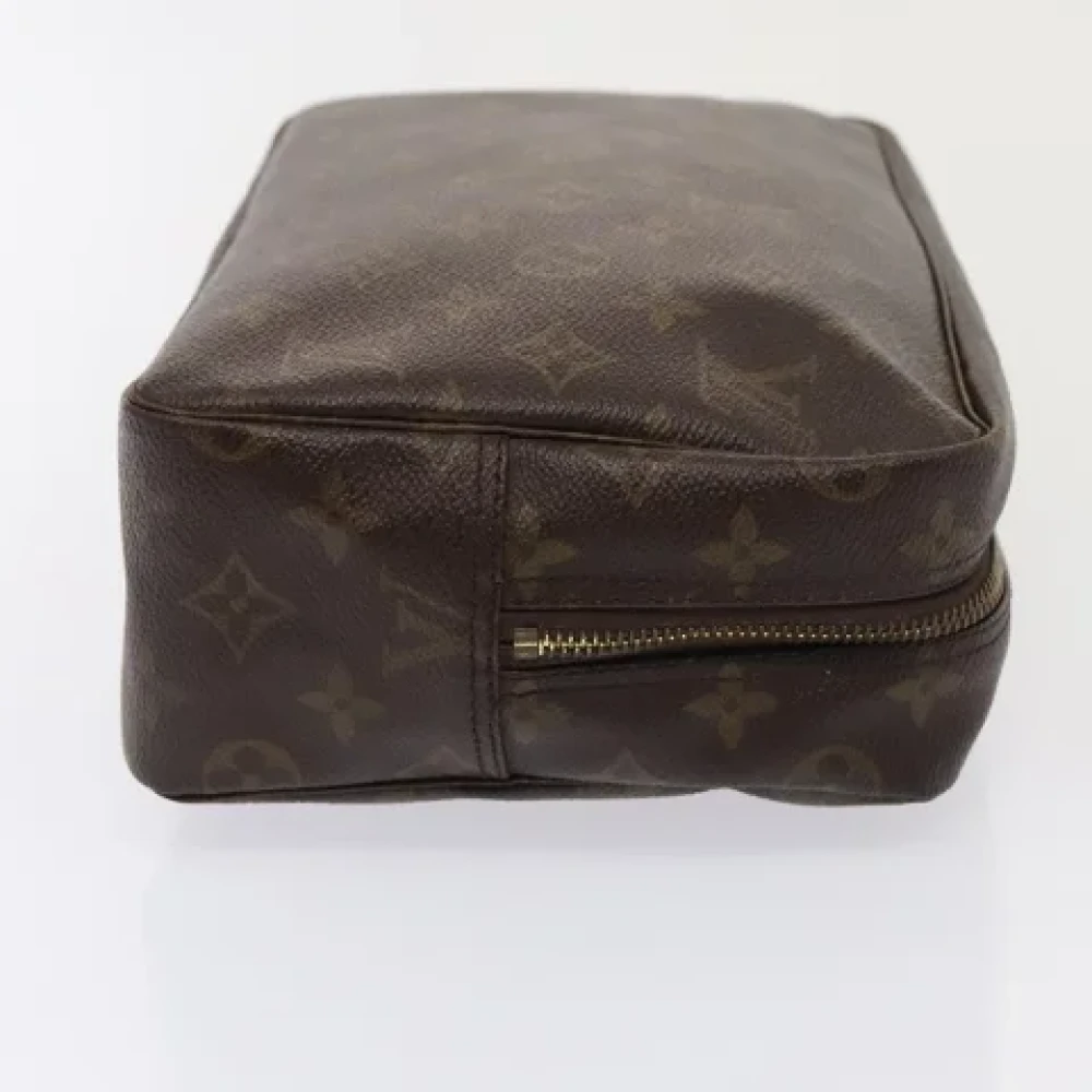 Louis Vuitton Vintage Pre-owned Canvas clutches Brown Dames