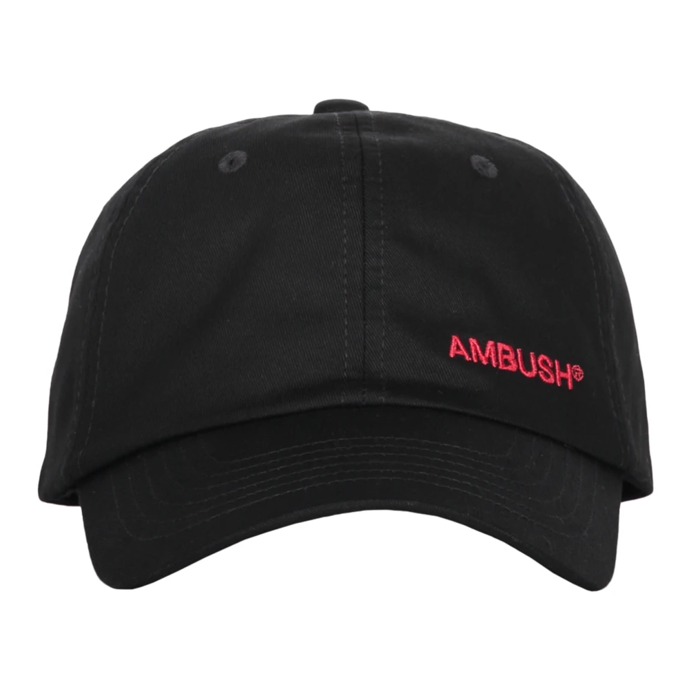 Ambush Sportieve Baseballpet met Stijve Klep Black Heren