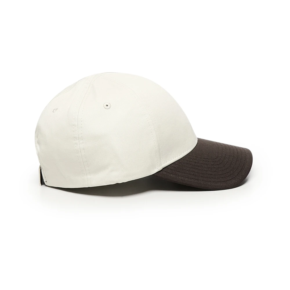 Autry Katoenen Geborduurde Logo Hoeden Beige Heren