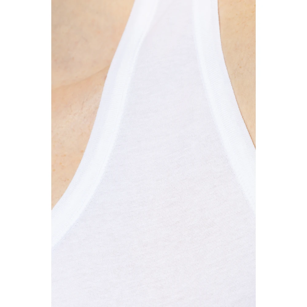 Hanro Mouwloos T-shirt White Heren