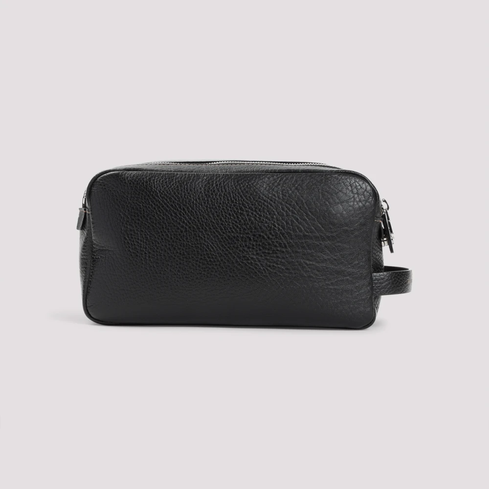 BRUNELLO CUCINELLI Nero Washbag Black Heren