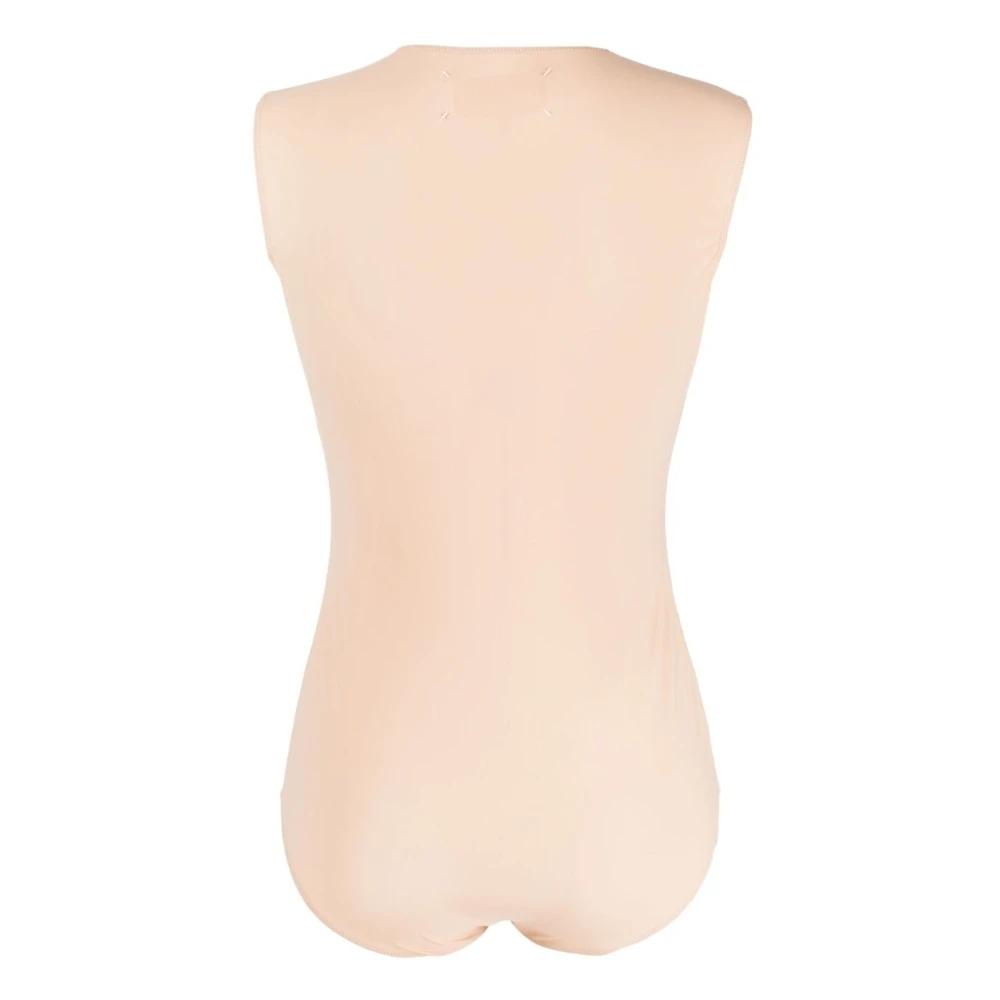 Maison Margiela Skin Basic Roundneck Body Beige Dames