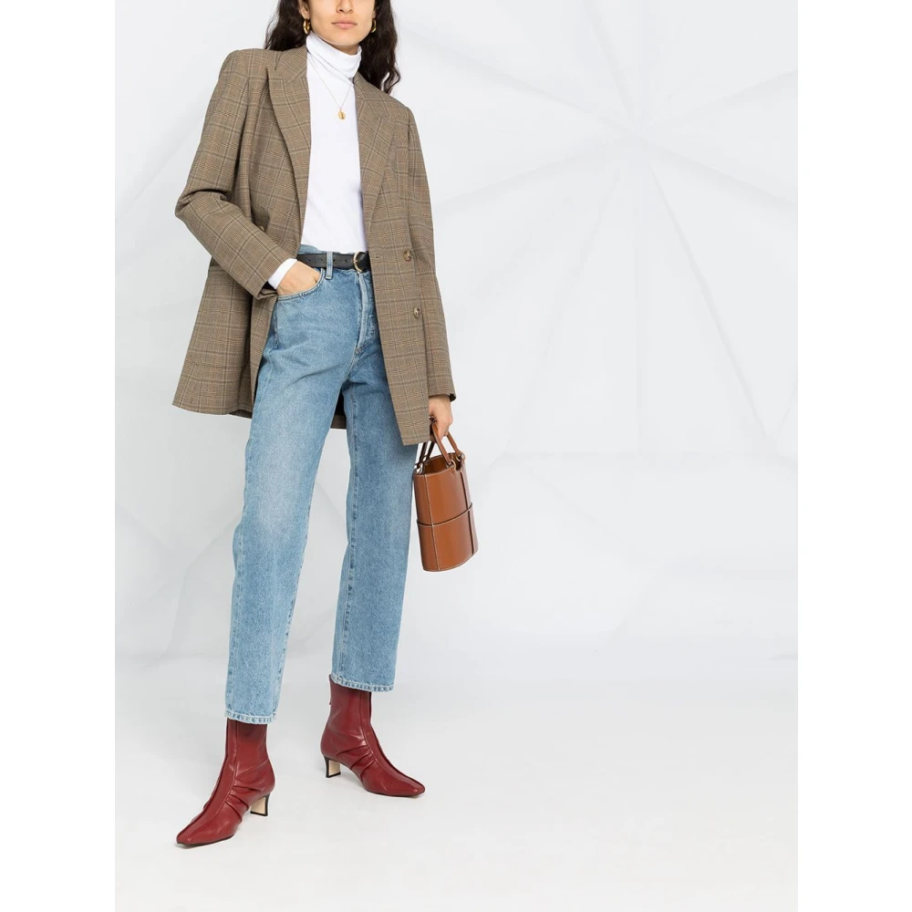 Vince Klassieke Turtleneck Trui White Dames
