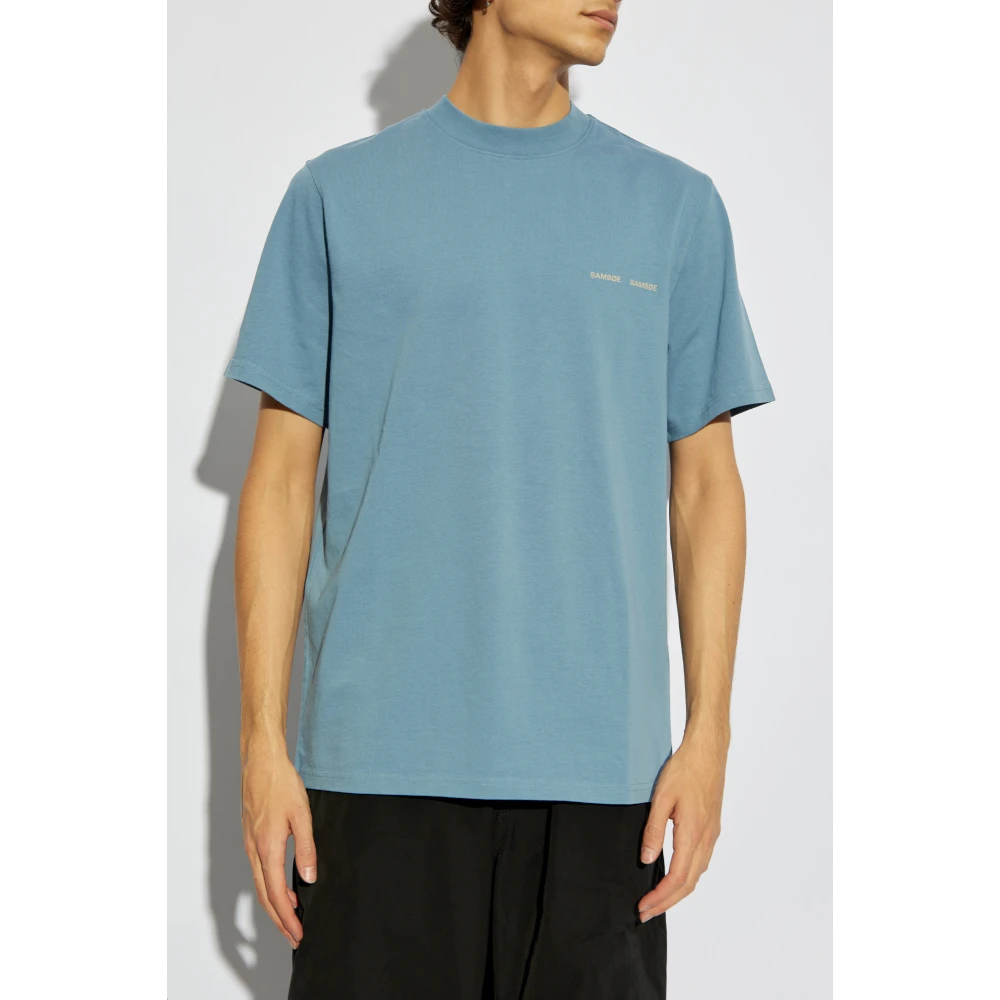 Samsøe T-shirt Norsbro Blue Heren