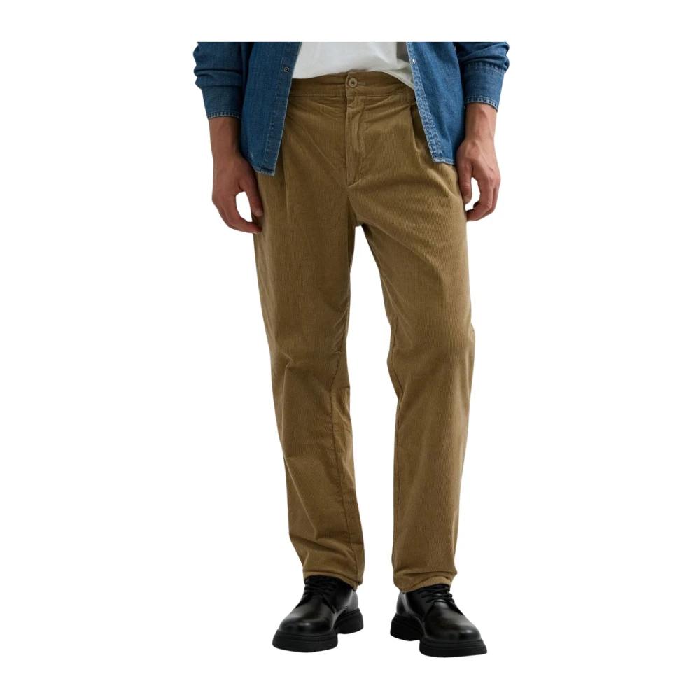 Replay Uomo Marrone Pantaloni In Velluto A Costine - Immagine 2