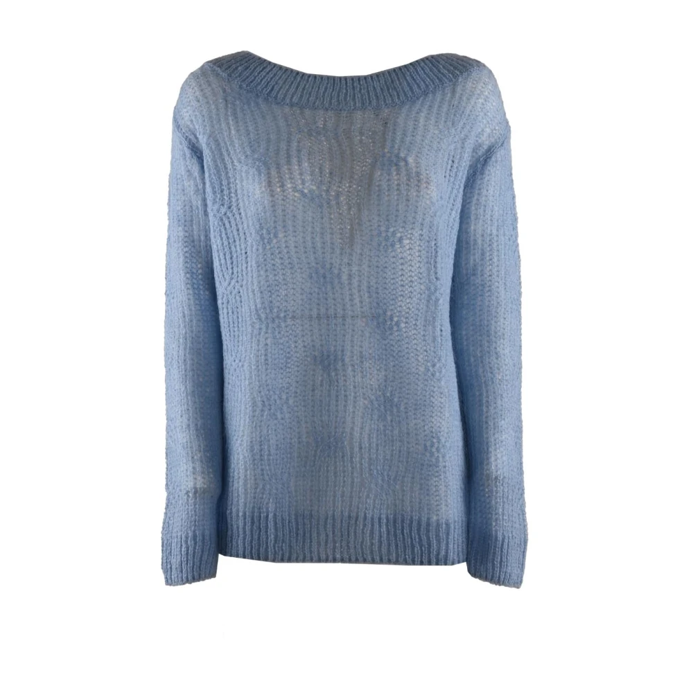 Pennyblack Acryl gebreide truien en sweaters Blue Dames