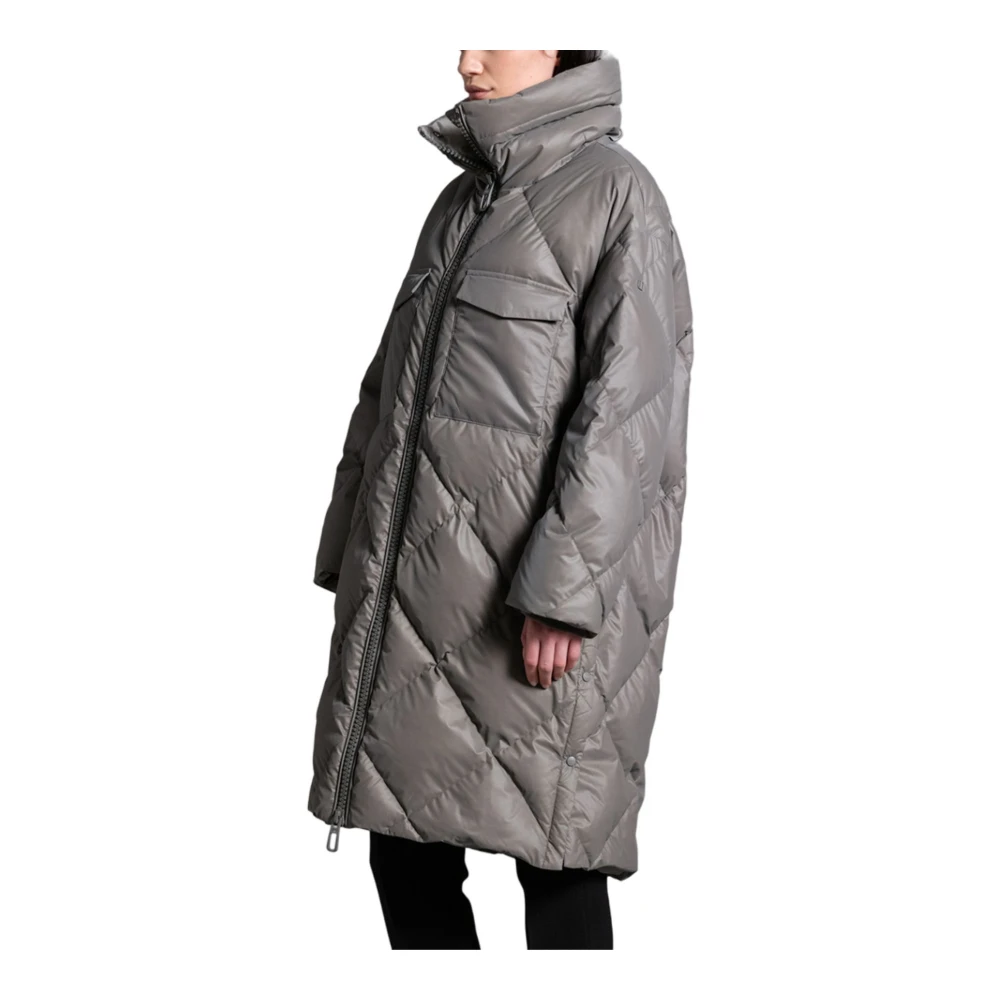 Duno Stijlvolle Jas Lunata 436 Gray Dames