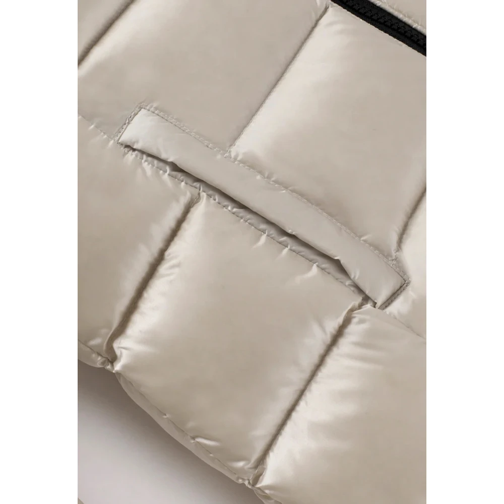 RefrigiWear Stijlvolle Winterjas Beige Dames