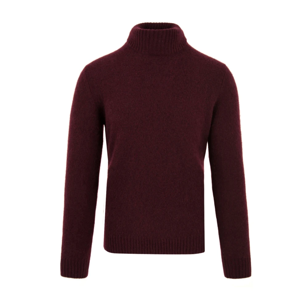 Filippo De Laurentiis Red Turtleneck For Men - Male - Turtlenecks - 2XL - Knitwear