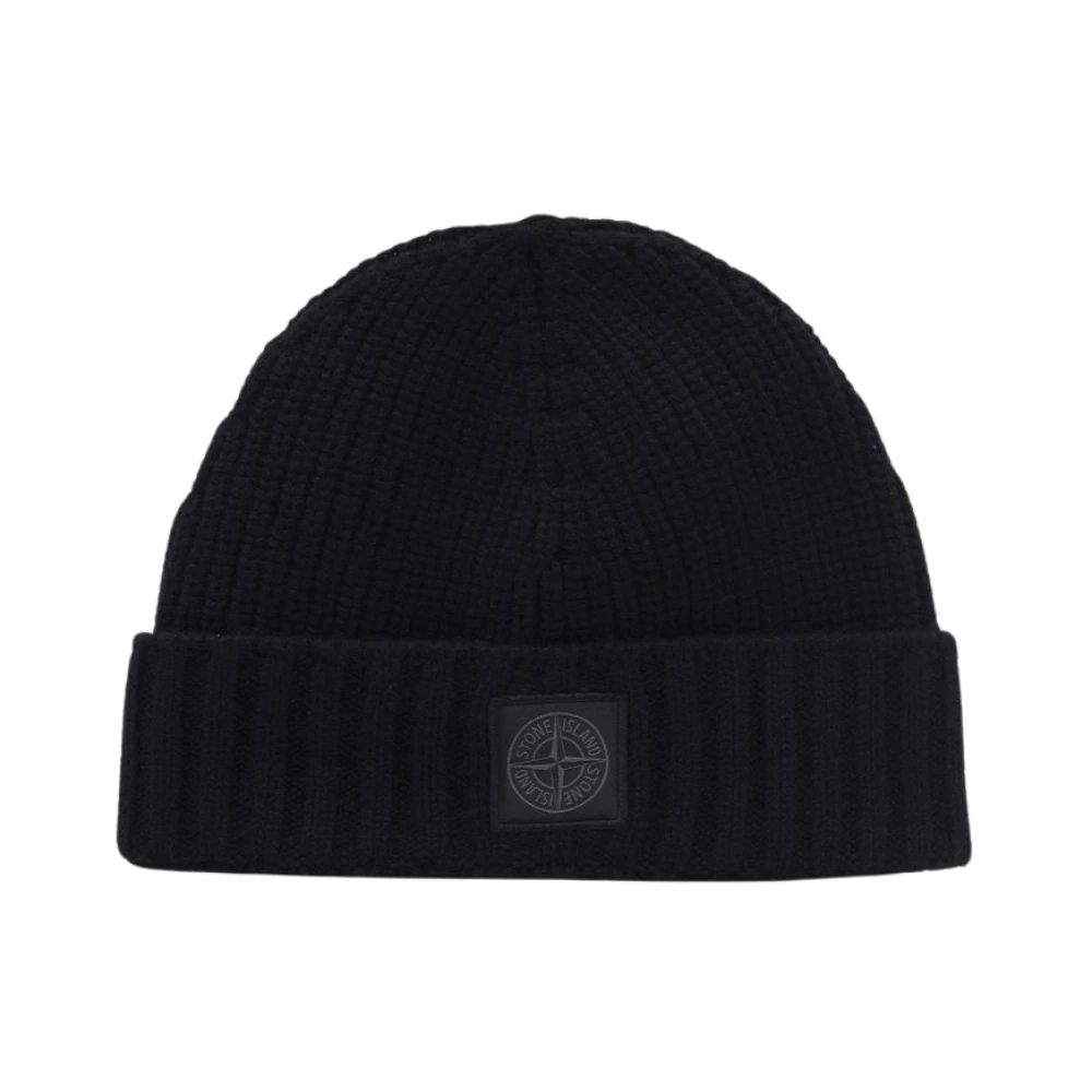 Stone Island Ghost N100006 Hat Size: Os- Colour: Black - Male - Accessories - Black - One Size - Accessories