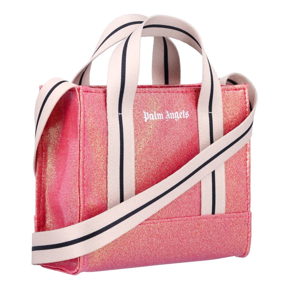 Palm Angels Kersen Glitter Mini Tas Ss25 Pink Dames