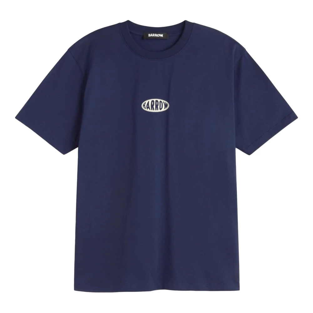 Barrow - Tops > T-Shirts - Blue - Barrow - Modalova