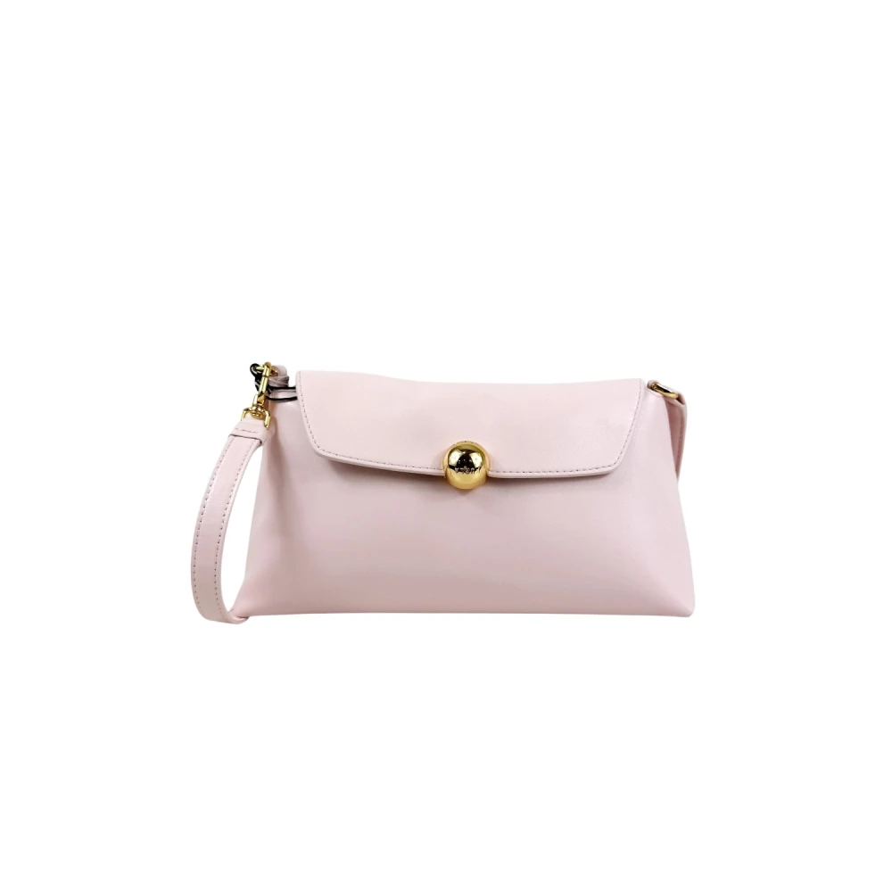 Furla Kvinno Rosa Väskor Dam, One Size, Läder, Sfera Soft Mini Crossbody