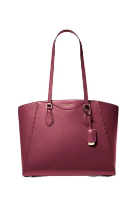 Taryn Stor Läder Tote Bag