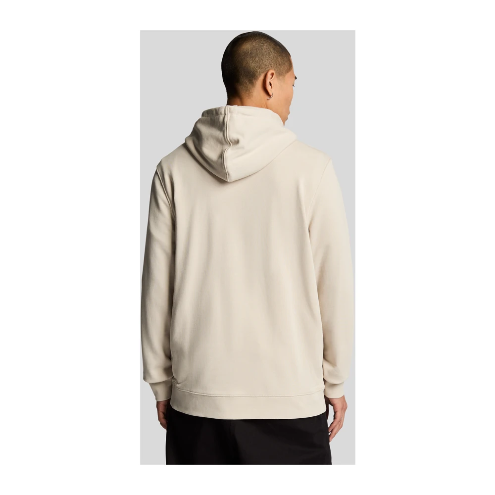 Lyle & Scott Mid Layers Loopback Geborduurde Hoodie Black Heren