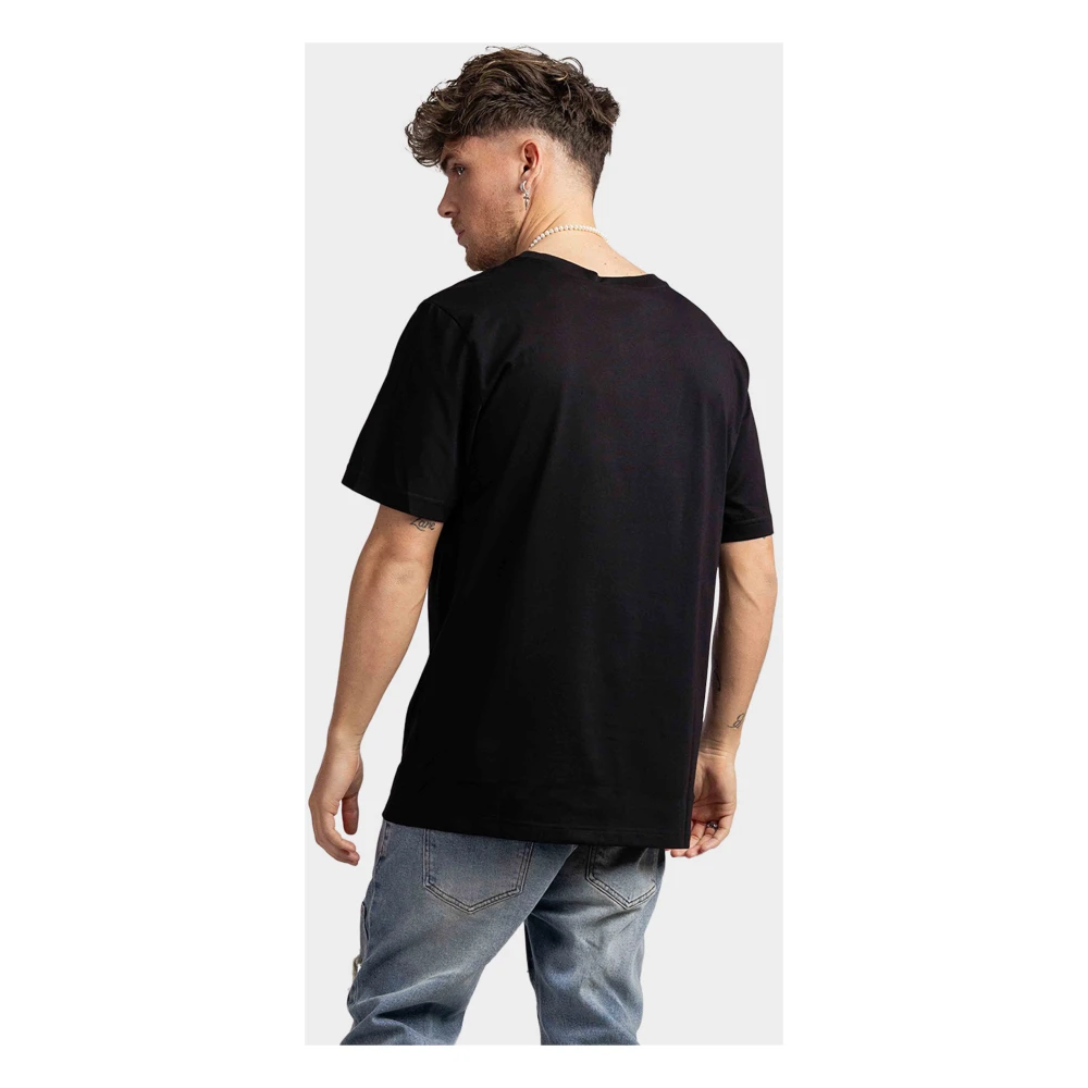 Iceberg Zwart Bear T-Shirt voor Heren Black Heren