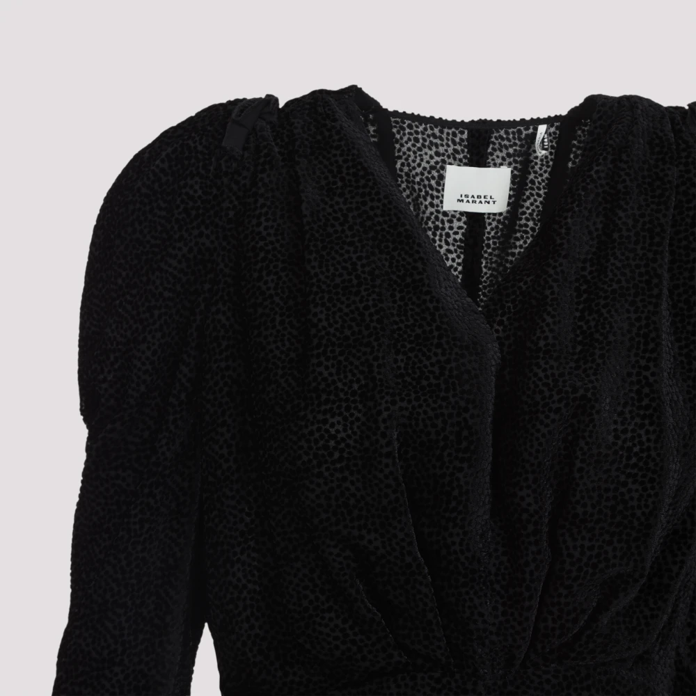 Isabel marant Zwarte Marlin Top Black Dames
