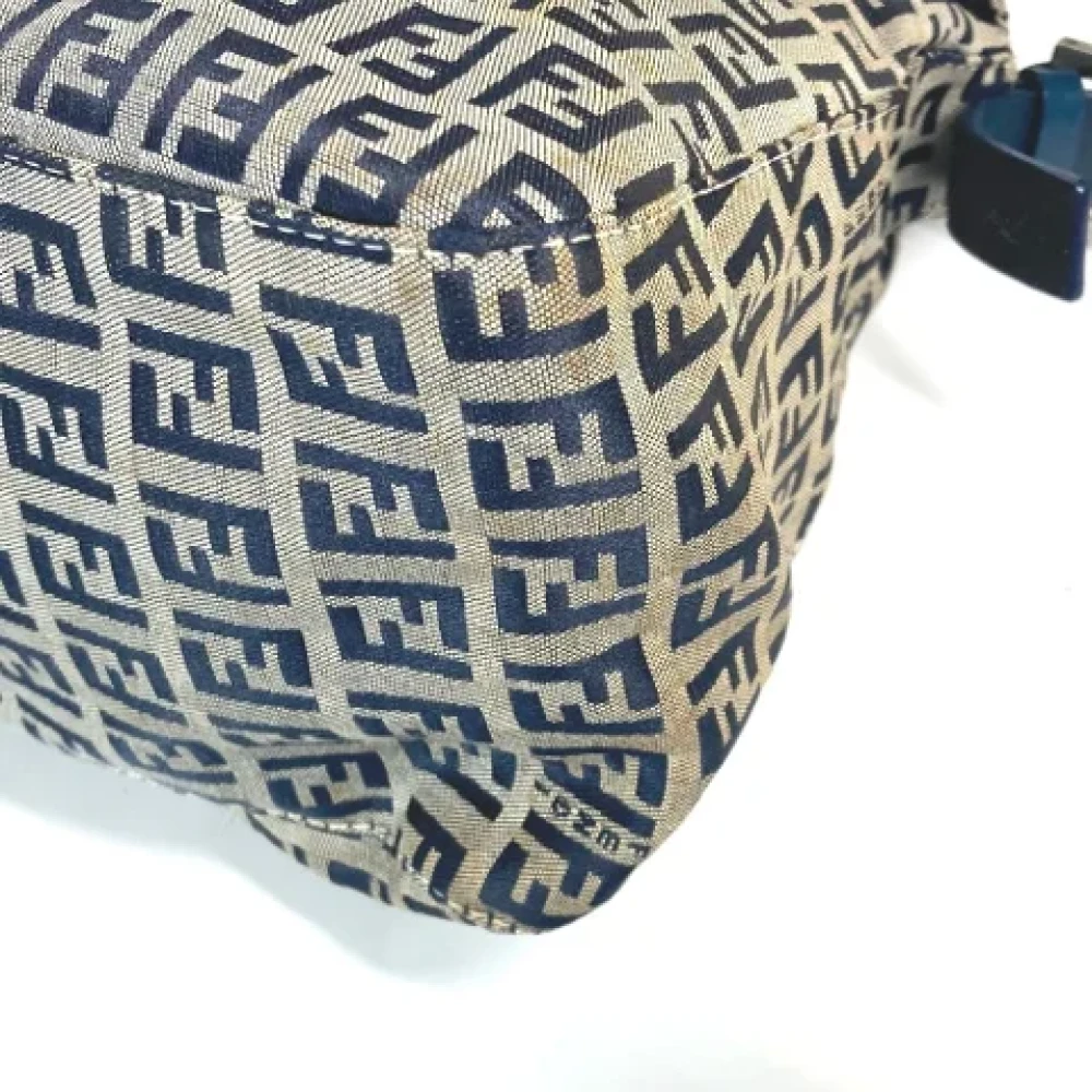 Fendi Vintage Pre-owned Canvas fendi-bags Blue Dames