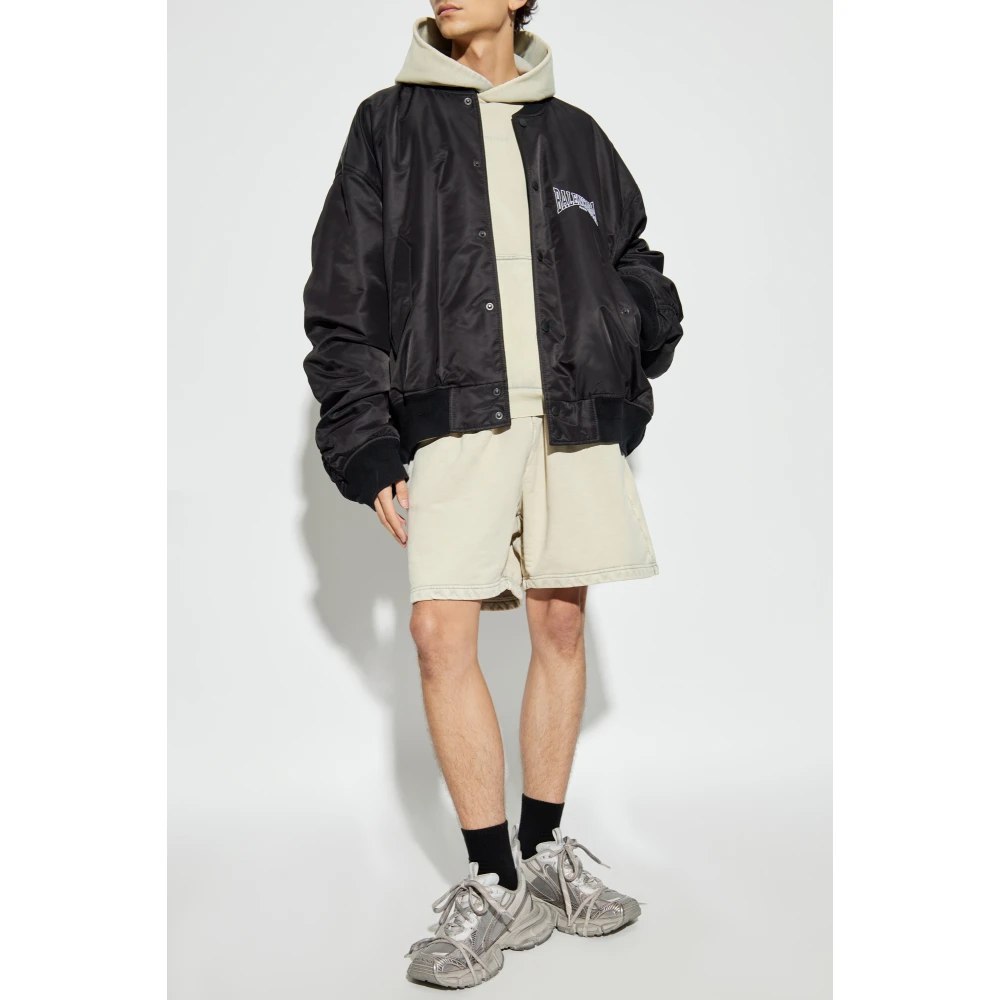 Balenciaga Jas type bomber Black Heren