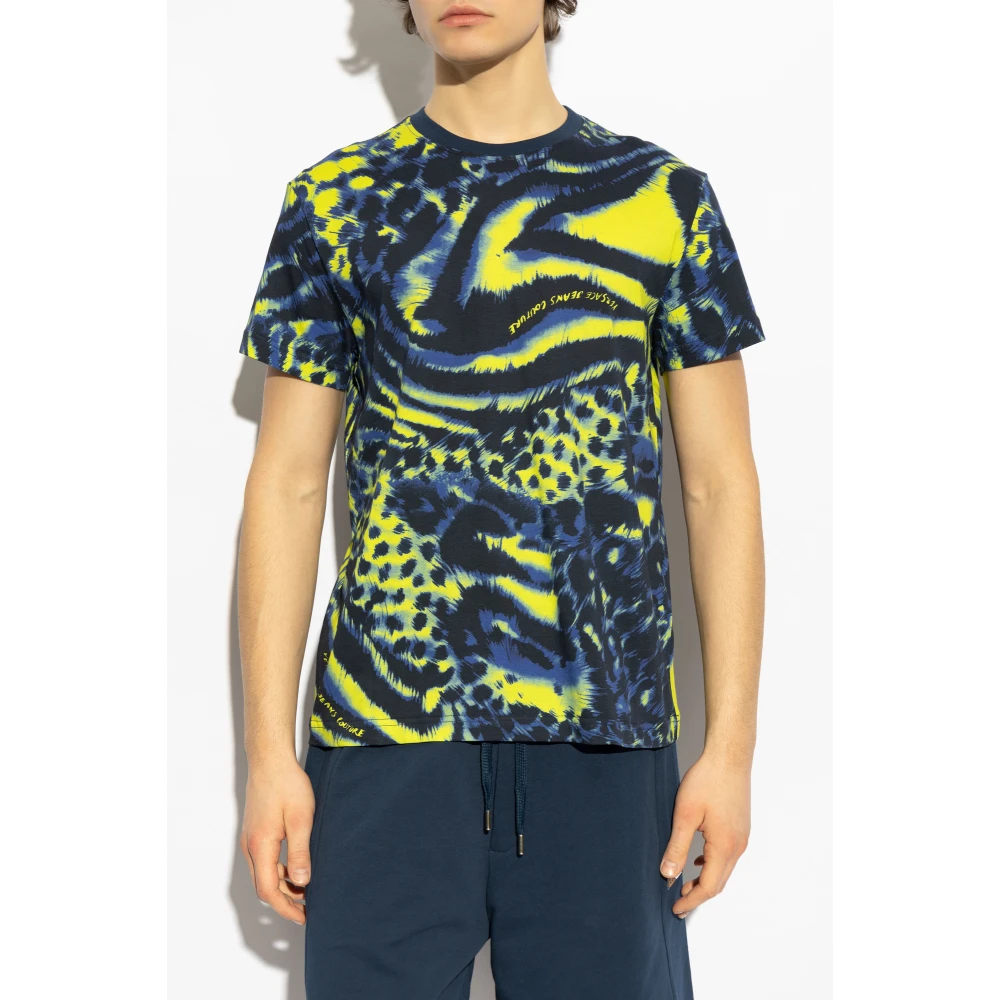 Versace Jeans Couture T-shirt met print Multicolor Heren