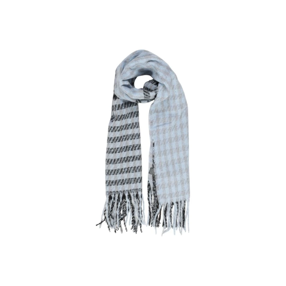 Only Gerecyclede polyestersjaal herfst wintercollectie Multicolor Dames