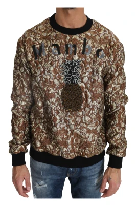 MAMBO Jacquard Ananas Pullover Tröja