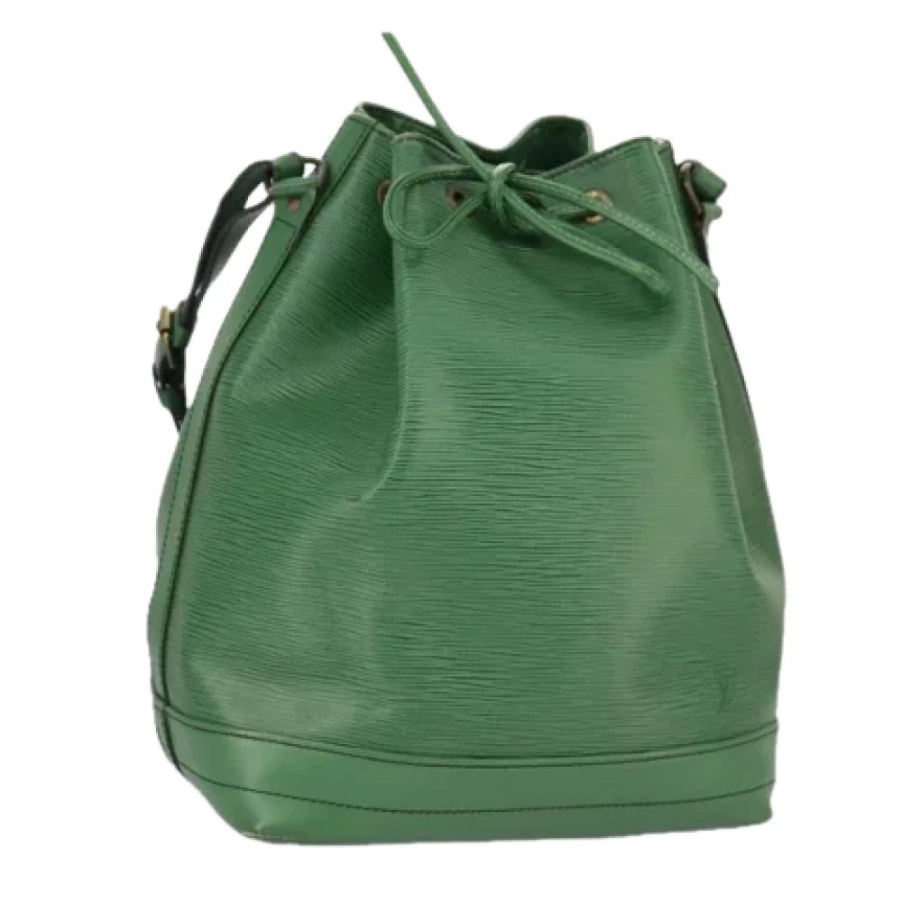 Louis Vuitton Vintage Pre-owned Leather louis-vuitton-bags Green Dames
