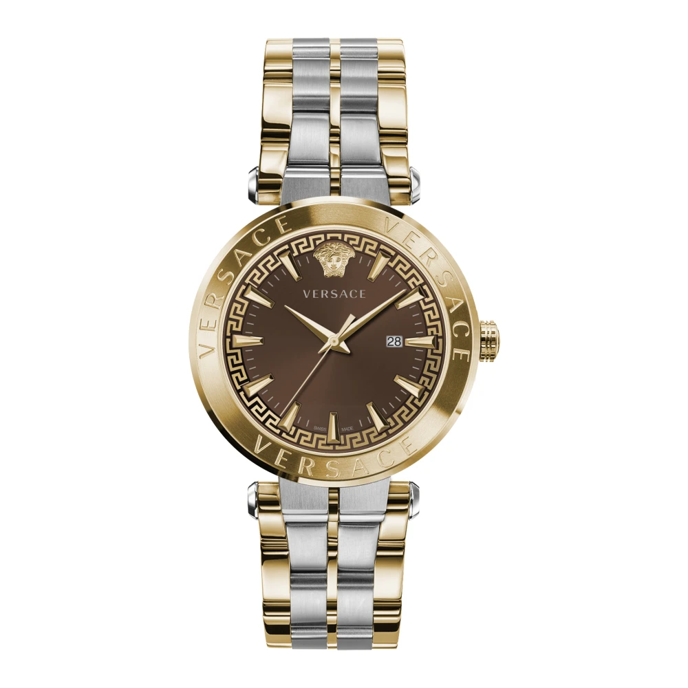 Versace Men's Yellow Aion Stainless Steel Watch