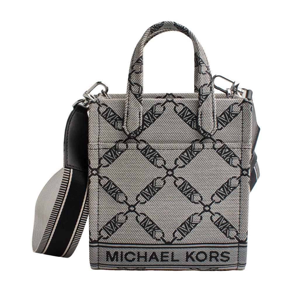 Michael Kors Women's Gray Chain Pattern Cross-Body Bag