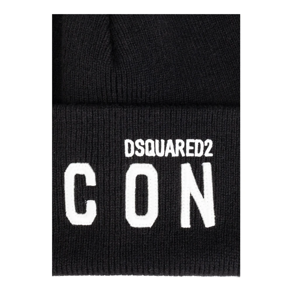 Dsquared2 Pet met logo Black Heren