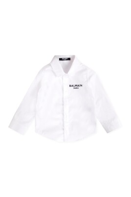 chemise-blanche-en-popeline-de-coton-a-manches-longues