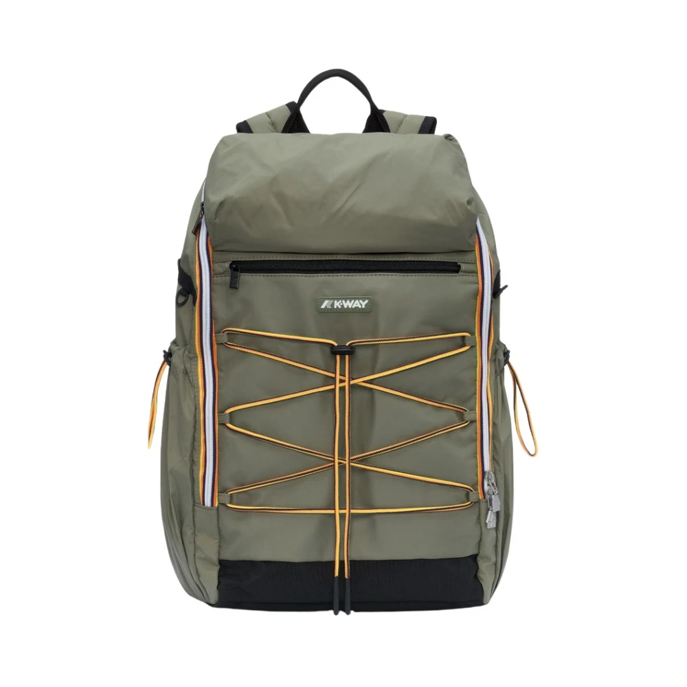 K-Way Unisex Green Backpacks, One Size, Monte Limar Backpack