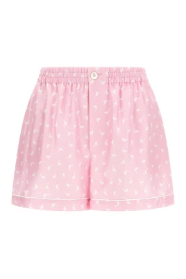 Striped Waistband Shorts