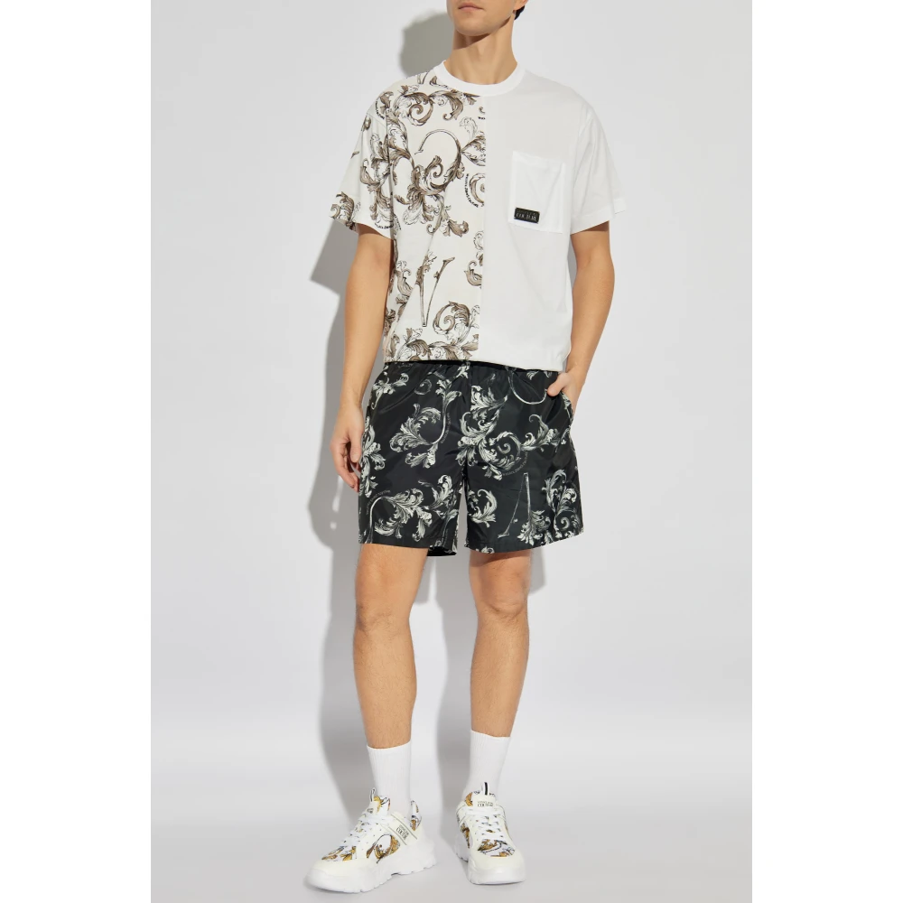 Versace Jeans Couture T-shirt met zak White Heren
